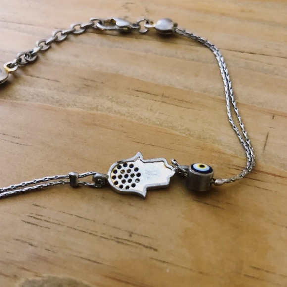 Jeweled Hamsa Bracelet 🧿✨ - Picture 5 of 6